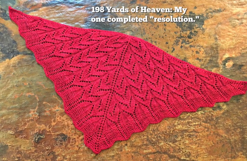 198 Yds of Heaven Knit Shawl Pattern